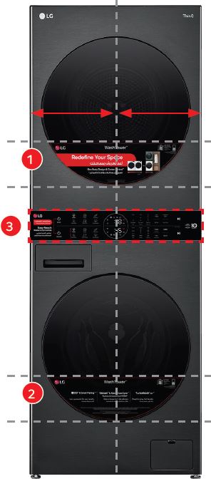 Wash Tower Object 24"