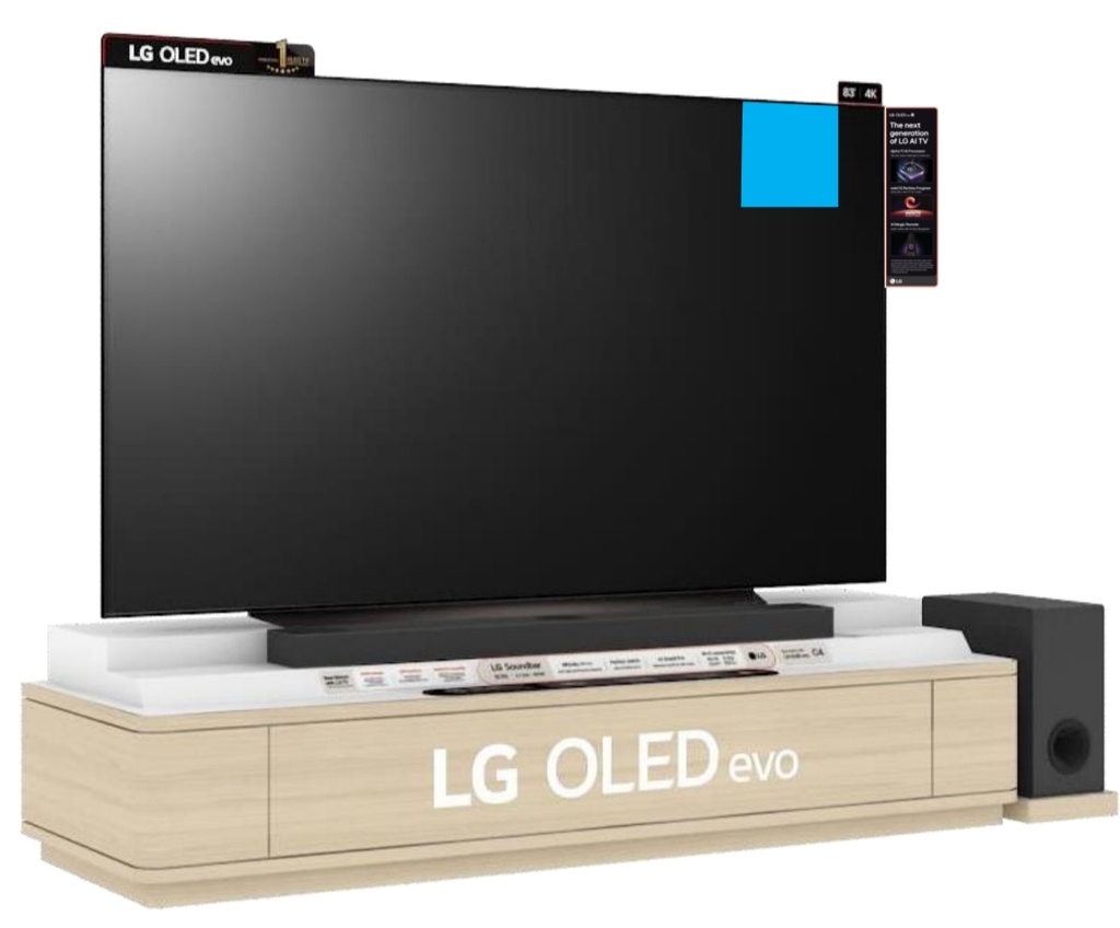 OLED α8 USP&M/R side